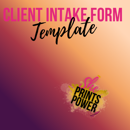 Client Intake Form Template