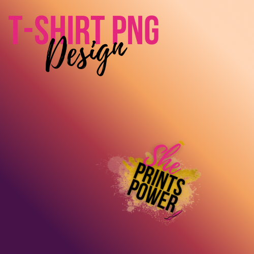T-Shirt PNG Design