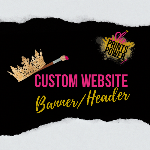 Custom Website Banner / Header