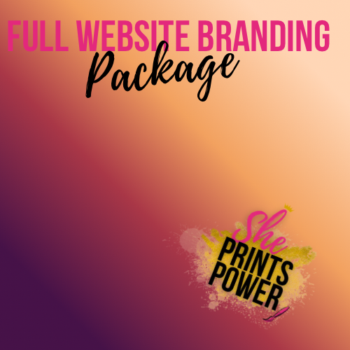 Full Website Branding Package